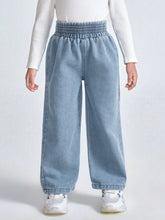 Streecool Kids Girls' Minimalist Ditsy Floral Back Pocket Skinny Flared Jeans